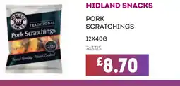 Bestway MIDLAND SNACKS Pork scratchings offer