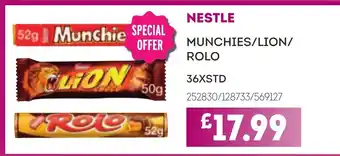 Bestway NESTLE Munchies/lion/ rolo offer