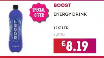 Bestway BOOST Energy drink offer