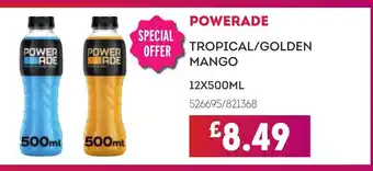 Bestway POWERADE Tropical/golden mango offer