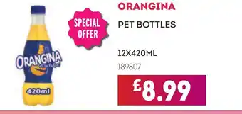 Bestway ORANGINA Pet bottles offer