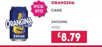 Bestway ORANGINA Cans offer