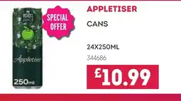 Bestway APPLETISER Cans offer