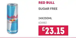 Bestway RED BULL Sugar free offer