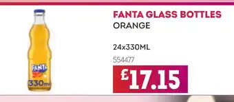 Bestway FANTA Glass bottles orange offer