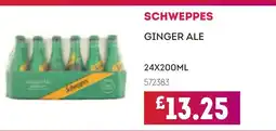 Bestway SCHWEPPES Ginger ale offer