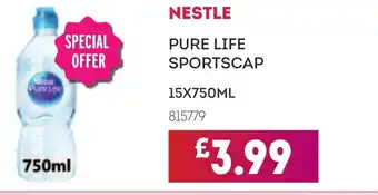 Bestway NESTLE Pure life sportscap offer