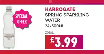 Bestway HARROGATE Spring sparkling water offer