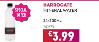 Bestway HARROGATE Mineral water offer