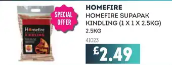 Bestway HOMEFIRE Supapak kindling offer