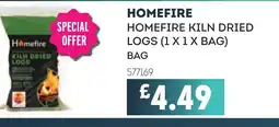 Bestway HOMEFIRE Kiln dried logs offer