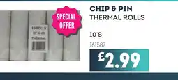 Bestway CHIP & PIN Thermal rolls offer