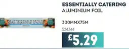 Bestway ESSENTIALLY CATERING Aluminium foil offer