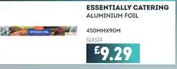 Bestway ESSENTIALLY CATERING Aluminium foil offer