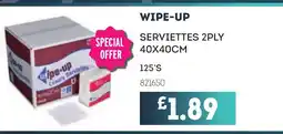 Bestway WIPE-UP Serviettes 2ply offer