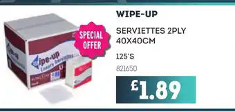 Bestway WIPE-UP Serviettes 2ply offer