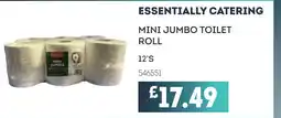 Bestway ESSENTIALLY CATERING Mini jumbo toilet roll offer