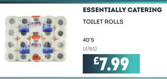 Bestway ESSENTIALLY CATERING Toilet rolls offer