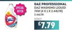 Bestway DAZ Professional daz washing liquid offer