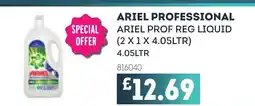 Bestway ARIEL Professional ariel prof reg liquid offer