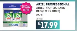 Bestway ARIEL Professional ariel prof liq tabs offer