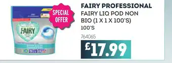 Bestway FAIRY Professional fairy liq pod non bio offer