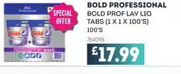 Bestway BOLD Professional bold prof lav liq tabs offer