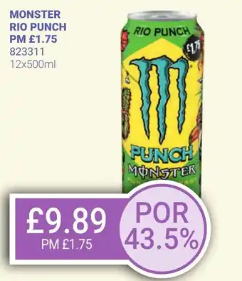 Bestway MONSTER Rio punch offer