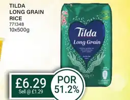 Bestway Tilda long grain rice offer