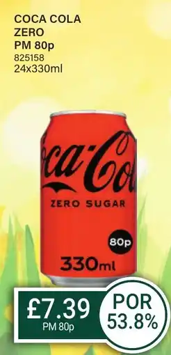 Bestway COCA COLA Zero offer