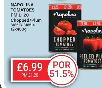 Bestway NAPOLINA TOMATOES Chopped/Plum offer