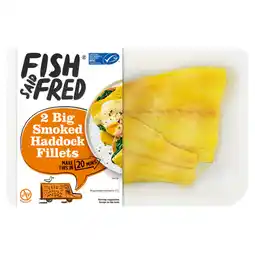 Asda Fish Said Fred 2 Big Smoked Haddock Fillets 280g offer