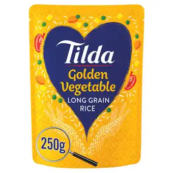 Asda Tilda Classics Golden Vegetable Rice offer