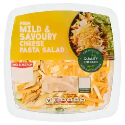 Asda ASDA Mild & Savoury Cheese Pasta Salad 365g offer