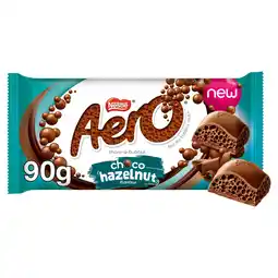 Iceland Aero Hazelnut Chocolate Sharing Bar 90g offer