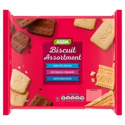 Asda ASDA Biscuit Assortment 550g offer