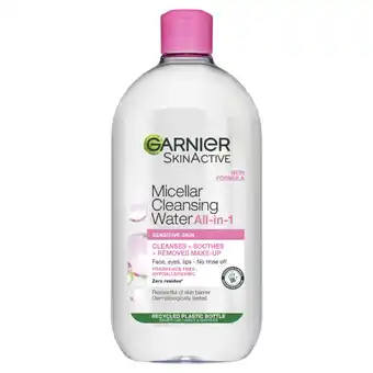 Asda Garnier Skin Active Micellar Cleansing Water Sensitive Skin offer