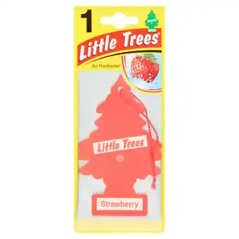 Asda Little Tree Strawberry Car Air Freshener offer