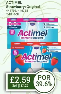 Bestway ACTIMEL Strawberry/Original offer