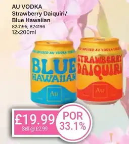 Bestway AU VODKA Strawberry Daiquiri/ Blue Hawaiian offer