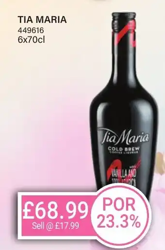 Bestway TIA MARIA offer