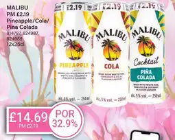 Bestway MALIBU Pineapple/Cola/ Pina Colada offer