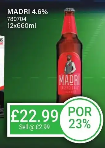 Bestway MADRI 4.6% offer