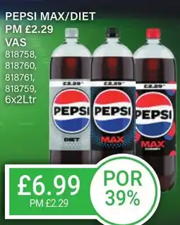 Bestway PEPSI Max/Diet offer