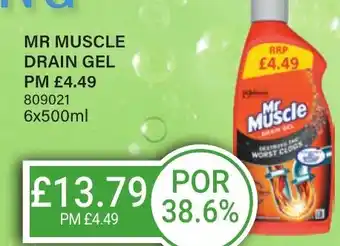 Bestway MR MUSCLE Drain Gel offer