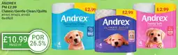 Bestway ANDREX Classic/Gentle Clean/Quilts offer