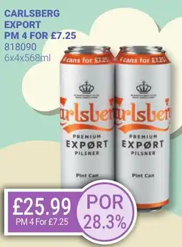 Bestway CARLSBERG EXPORT offer