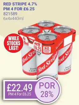 Bestway RED STRIPE 4.7% offer