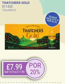 Bestway THATCHERS GOLD offer