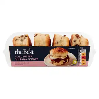 Morrisons Morrisons The Best All Butter Sultana Scone offer